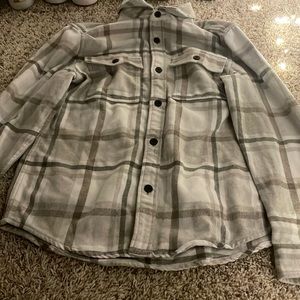 h&m flannel jacket